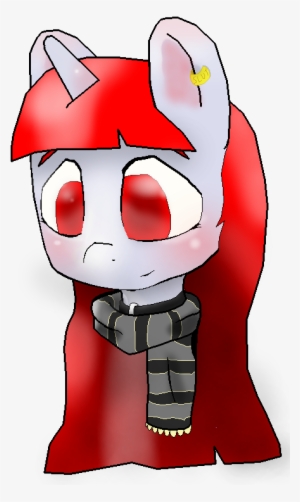 Clothes, Collar, Oc, Oc Only, Piercing, Safe, Scarf, - Cartoon #2045483