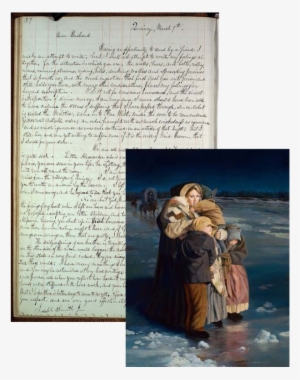 The Letters Were Also Reminders Of The Hard Times Outside - Saints Driven From Jackson County Mo #2045809