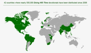 Inmate Devotional - India And Usa Map #2045906