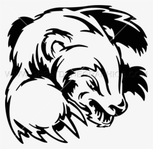 Snarling Badger - Snarling Badger Drawing #2046041