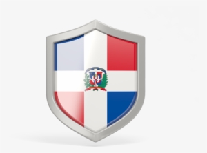 Illustration Of Flag Of Dominican Republic - Dominican Republic Shield Free #2046159