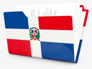 Illustration Of Flag Of Dominican Republic - Mexican Flag Folder Icon #2046247