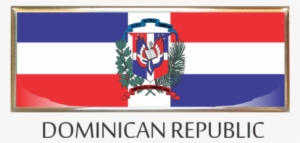 Dominican Republic Metal Car Badge - Dominican Republic Flag Hard Hat Helmet Decals Stickers #2046338