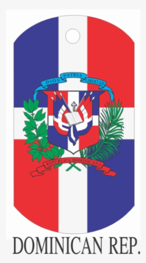 Dominican Republic Dog Tag - Dominican Republic Flag Dog Tags #2046385