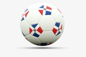 Illustration Of Flag Of Dominican Republic - Football On Flag Of Venezuela #2046387