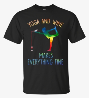 Wine And Yoga - Law Enforcement Torch Run Shirt #2046483