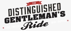 Dgr Trademark Logo - Distinguished Gentleman's Ride Logo #2048009