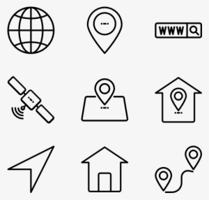 Address - Email Icon White Psd #2048165