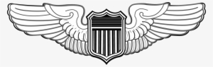 Us Air Force Pilot Badge - Air Force Nav Wings #2048839