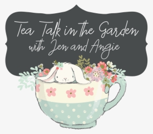 Welcome Back To Tea Talk A Fun Virtual Letter Exchange - Thank You For Pet Sitting Rabbits Card #2048955