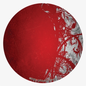 Red Grunge Circle Png #2049577