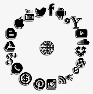 Social Media, Structure, Internet, Network, Social - Social Media Png Black And White #2049623 Social Media, Structure, Internet, Network, Social - Social Media Png Black And White #2049623