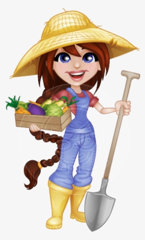 Dianne At The Farm Dianne At The Farm - Cartoon Drawing Of Farmer #2050265