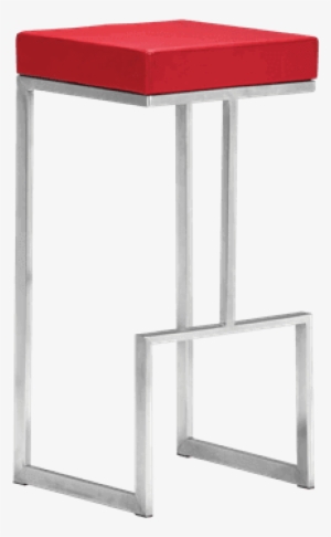 Darwin Red Bar Stool - Darwen Barstool In Black (set Of 2) - #2050290