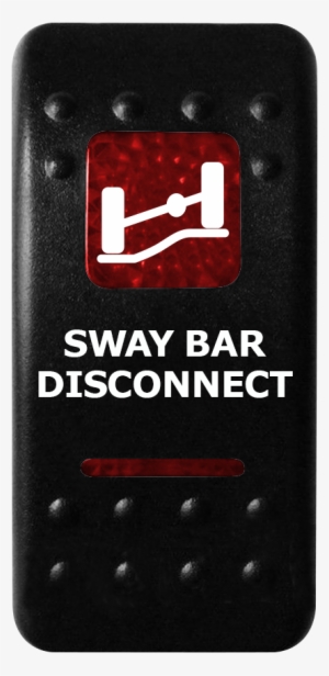 Red Sway Bar Disconnect Edit - Rocker Switch For Sway Bar #2050716