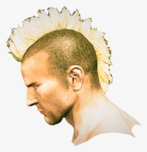 Dead Rising Mohawk Hair 2 Side - Dead Rising Mohawk #2050832