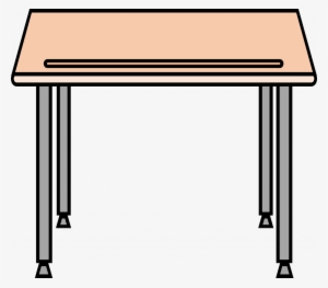 School Desk Beautiful Simple School Desk Icons Png - Desk Clipart #2051265