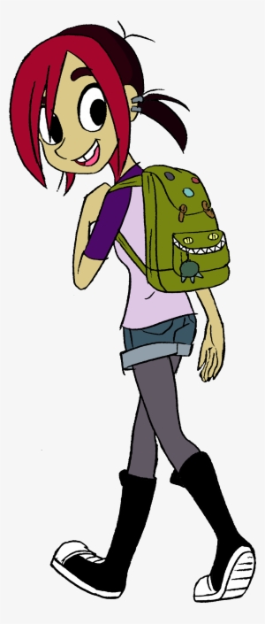 Mina Going To High School - Going To High School Clipart #2051870