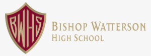 Whs Logo 660px Gold-1 - Bishop Watterson Logo #2052143