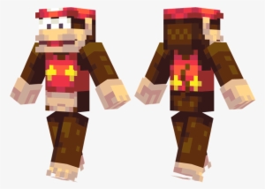 Diddy Kong - Minecraft Diddy Kong Skin #2052535