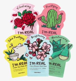Face Mask - Tonymoly I'm Real Sheet Mask - Rose (vitalizing) #2053020
