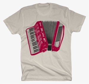 Air Accordion On Natural T-shirt - They Might Be Giants No Shirt #2053311