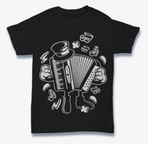 Accordion Buy T Shirt Design - 1 Color Shirt Design #2053400