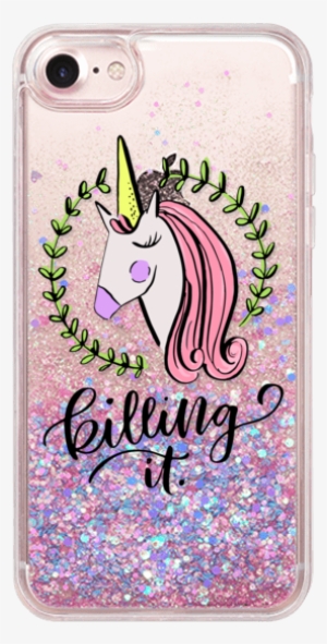 Casetify Iphone 7 Glitter Case - Fundas Para Celular Unicornio #2053765