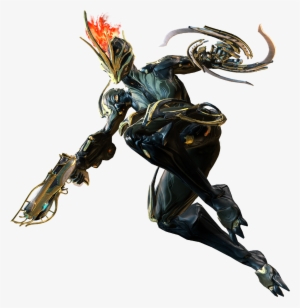 Ember Prime Armed With Orokin Technology, Ember Prime - Warframe Ember Prime Png #2054568