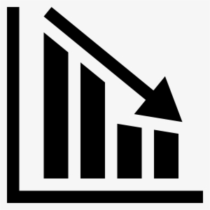 Open - Bar Chart Going Down #2054879