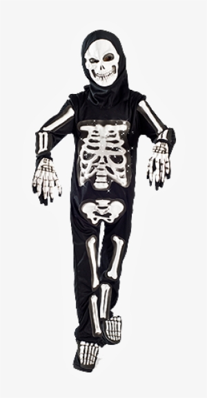 Skeleton Costume Includes - Boys Light Up Costumes #2054901