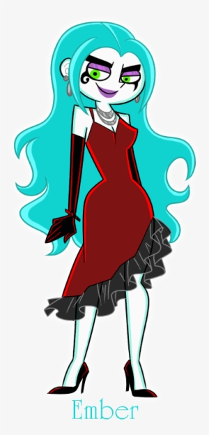 Ember Mclain Weaing Red Dress-ls928 - Ember Mclain Hair Down #2055270