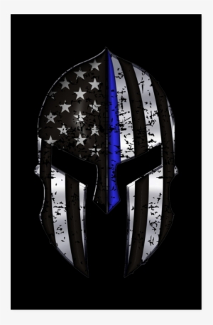 Thin Blue Line Flag Poster #2055808