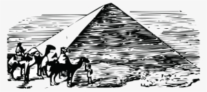 Egyptian Pyramids Black And White Ancient Egypt - Egyptian Pyramids Black And White #2056225