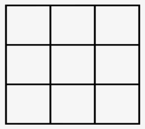 Tic Tac Toe Board Png - Steel Frame Semi Continuous Design #2056247