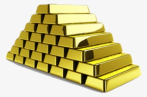 Next - Gold Bar Stack Png #2056298