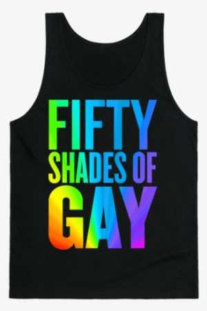 Fifty Shades Of Gay Tank Top - Forget Glass Slippers This Princess Wears Sneakers #2056797