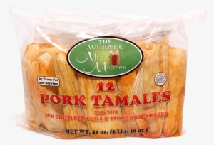 12 Count Pork Tamales With Red Chile - Chili Pepper #2056921