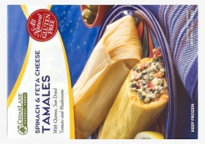 Cedarlane Gluten Free Tamales Spinach & Feta Cheese, #2057370