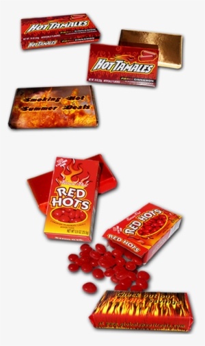Pocket Size Boxes Of Hot Tamales Candies - Hot Tamales Fierce Cinnamon Chewy Candies #2057440