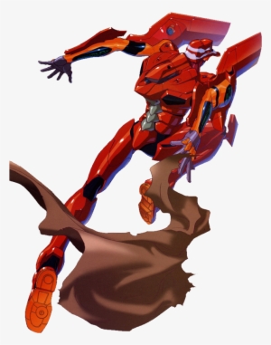 Evangelion Unit 02 Jumping - Evangelion Unit 02 Png #2057771