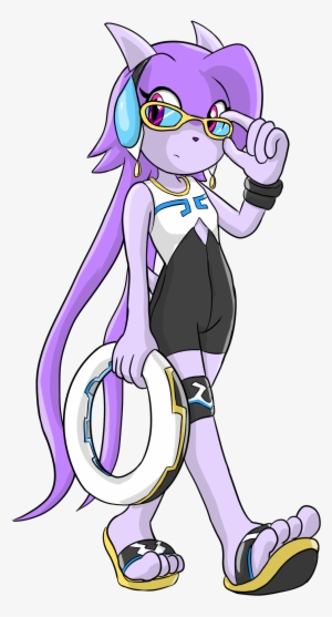 Lilac In Swimsuit By Goshaag On Deviantart Royalty - Sash Lilac The Dragon #2057943