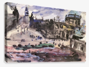 Freedom Castle By Lovis Corinth Canvas Print #2057999