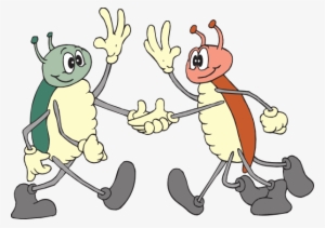 Friendly Bugs Svg Clip Arts 600 X 422 Px #2058717