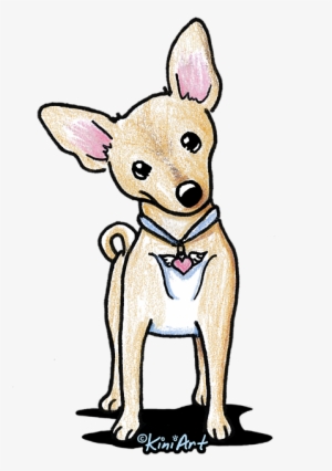 Bleed Area May Not Be Visible - Heart Wings Chihuahua Pillow Case #2058805