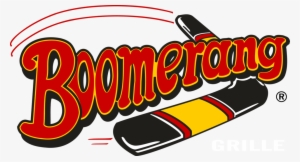 Boomerang Grille Logo White Grille #2058918