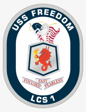 Uss Freedom Lcs1 Crest - Uss Freedom Logo #2058982