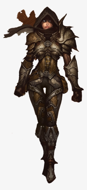 Diablo 3 Demon Hunter Png - Female Demon Hunter Diablo Iii #2059537