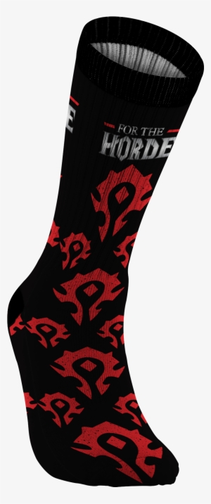 World Of Warcraft "for The Horde" Socks - Sock #2060532