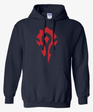 Gaming For The Horde Shirt Hoodie Minimize Shop Png - Gildan Hoodie 18500 Navy #2060660